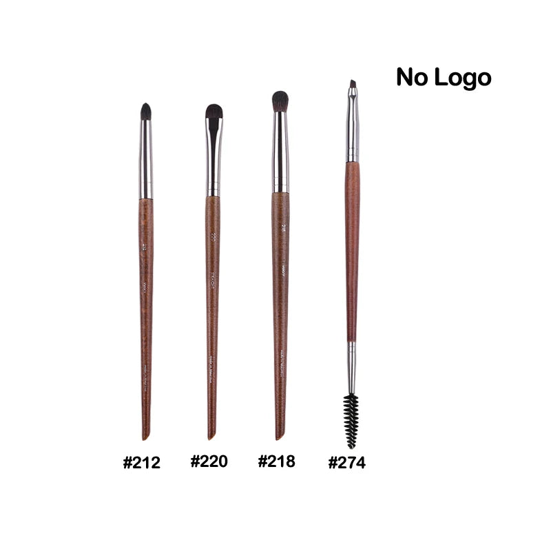 4pcs/set Eye Makeup brush detail Eyeshadow Lip liner Natural wood PrecisioSmudge Concealer Make up brushes Crease cosmetic tools