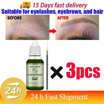 Fast Eyebrow Growth Serum Eyelash Hair Growth Anti Hairs Loss Product Prevent Baldness Fuller Thicker Lengthening Eyebrow Makeup