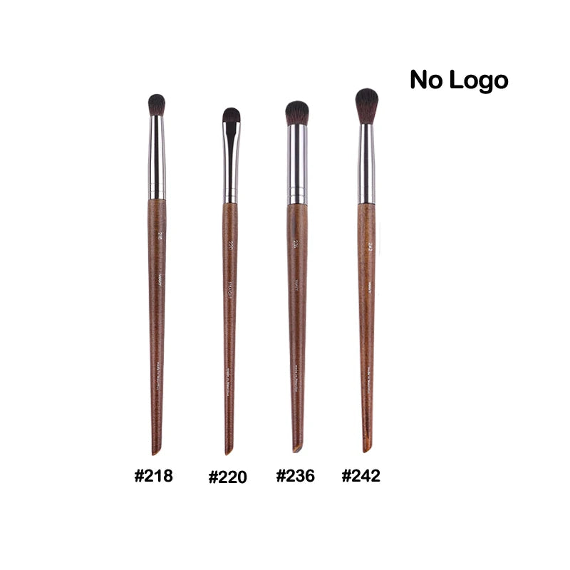 4pcs/set Eye Makeup brush detail Eyeshadow Lip liner Natural wood PrecisioSmudge Concealer Make up brushes Crease cosmetic tools