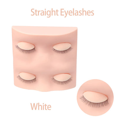 Eyelash Extension Set Mannequin Head Lash Brush Tweezer Glue Eye Pad Eyelash Extension Training Kit Lash Accessories Makeup Tool