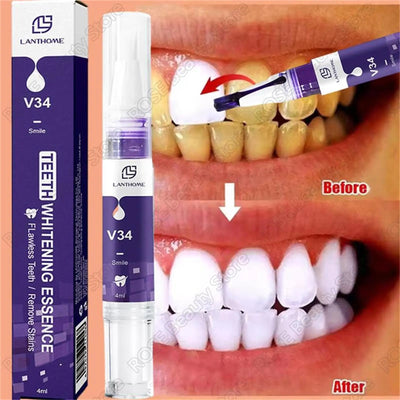 Purple Whitening Teeth Stickers 14 Pairs Gel Whitening Strips Stain Removal Oral Hygiene Care Strip Dental Bleaching Tools Teeth