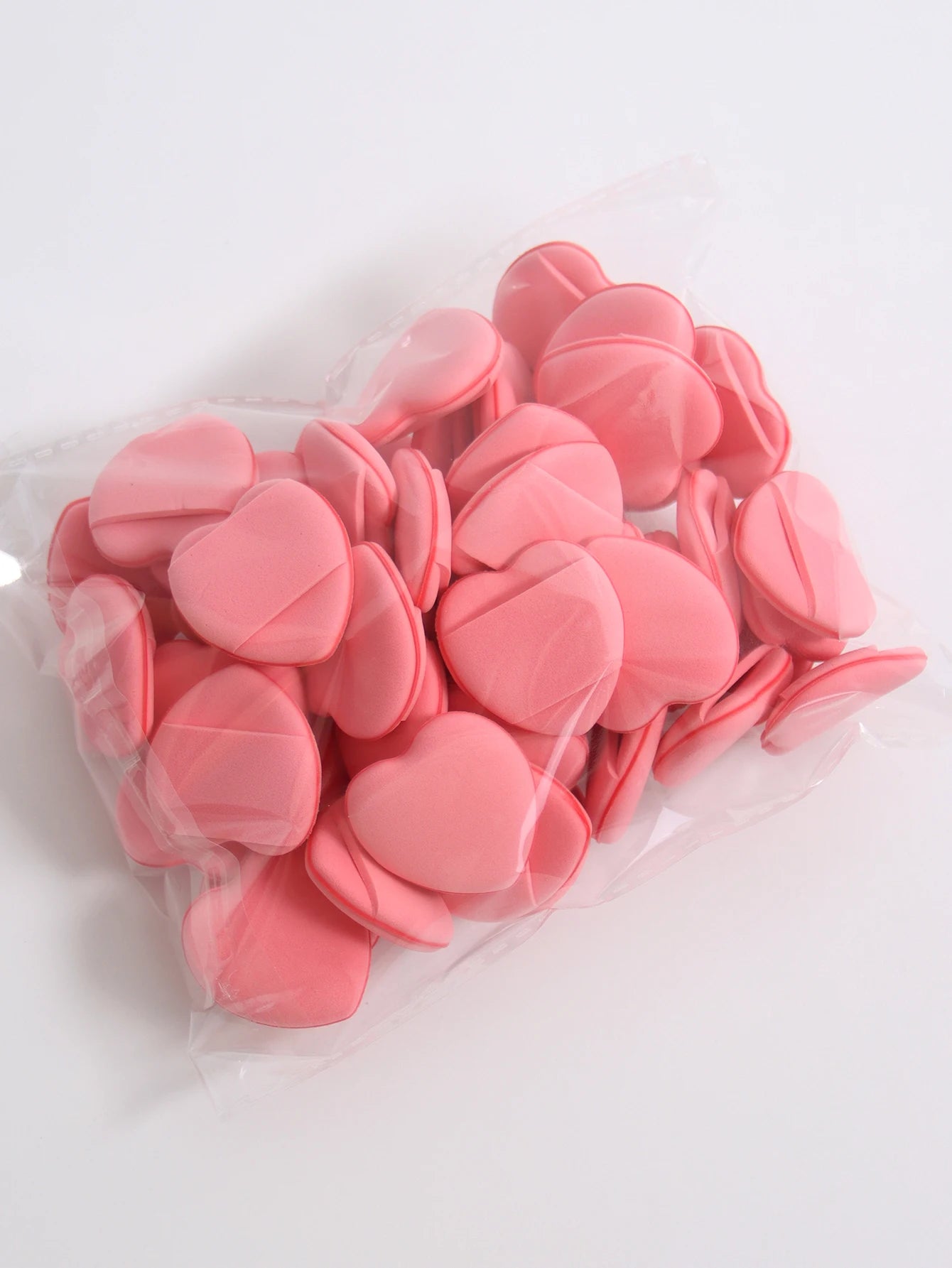 50 Mini Finger Cushions Air Cushion Powder Puff, Latex Free Mixed Sponge and Cosmetic Puff Is Used for Liquid Foundation Make-