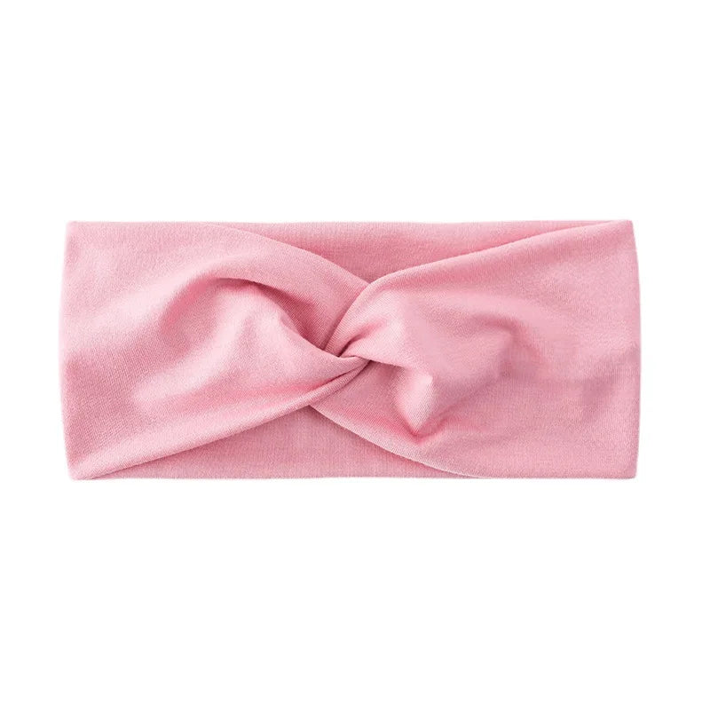 Pilates Elastic Hair Bands Yoga Headband Running Cycling Sweatband Turban Makeup Hair Hoop Makeup Headwrap Women